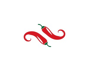 Fototapeta premium Chili logo vector