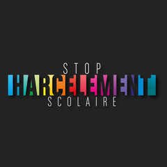 stop harcèlement scolaire