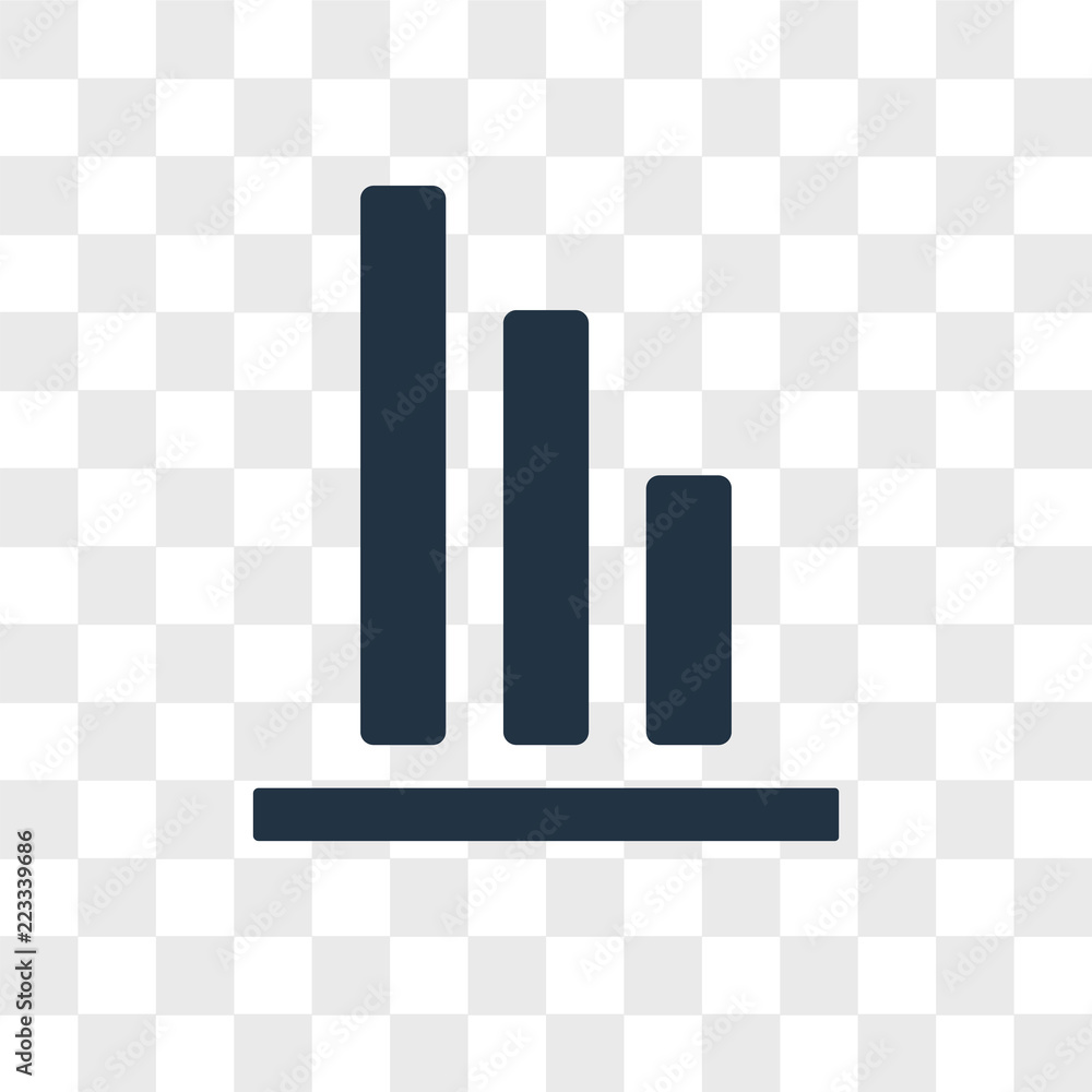 Poster center alignment vector icon isolated on transparent background, center alignment logo design