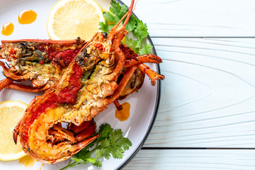 grilled lobster steak