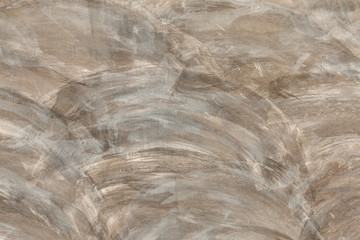 Painted wall plaster, cement