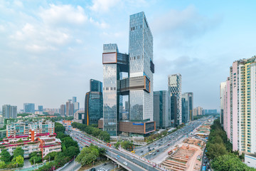 Fototapeta na wymiar Shenzhen city scenery