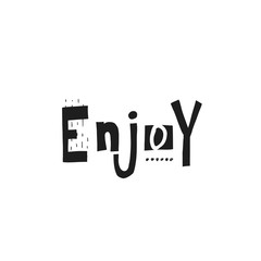 Enjoy lettering