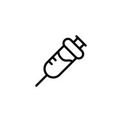 syringe icon vector