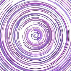 Purple hypnotic abstract circular stripe pattern background - vector design