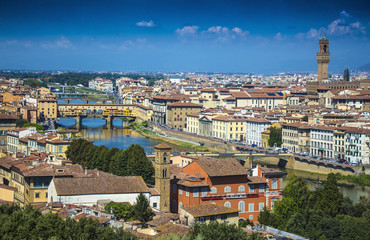 Fototapeta premium Старый город Флоренция