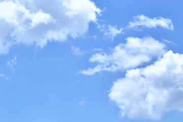 Naklejka na ściany i meble Clouds In Blue Sky