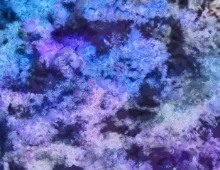 Original oil painting in abstract style. Grunge dirty texture background. Textured details of dry paint on canvas. Large wall art for interior design. Drawn pattern. Watercolor mix. Creative wallpaper