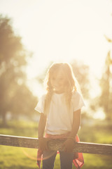 Naklejka premium Pretty in the autumn light.