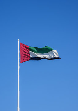 UAE Flag, Abu Dhabi, United Arab Emirates