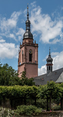 Obraz premium Picturesque Church Tower in Germany