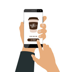 Order coffee online