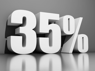 Thirty five percent discount