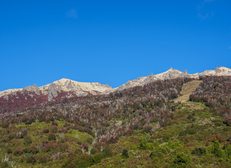 Fototapeta na wymiar Cerro Catedral, Nahuel Huapi National Park, Rio Negro Province, Argentina