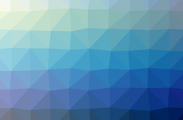 Illustration of blue low poly elegant multicolor background.