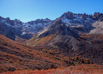 Autumn in Nahuel Huapi National Park, Rio Negro Province, Argentina