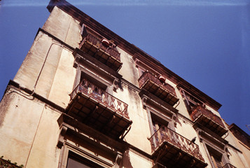 Obraz premium Old town sardinia 