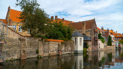 Fototapeta premium Bruges beautiful views of the city.