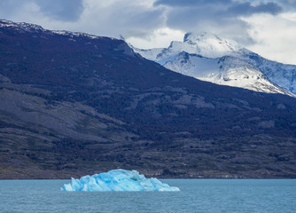 Iceberg on Lake Argentino, Los Glaciares National Park, Santa Cruz Province, Patagonia, Argentina