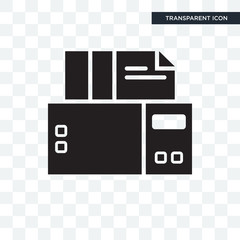 Archives vector icon isolated on transparent background, Archives logo design