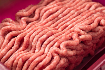 Close up of Lean ground beef