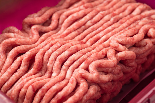 Close up of Lean ground beef