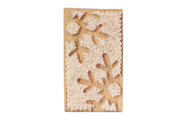  String art. Handmade board