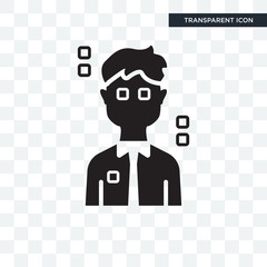 Actions vector icon isolated on transparent background, Actions logo design