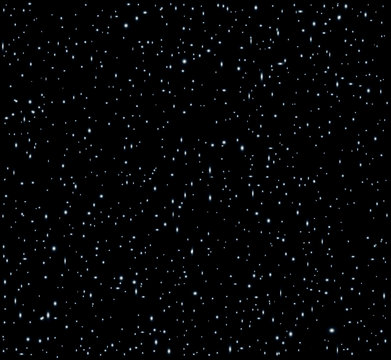 high resolution Stars on dark blue night sky illustration