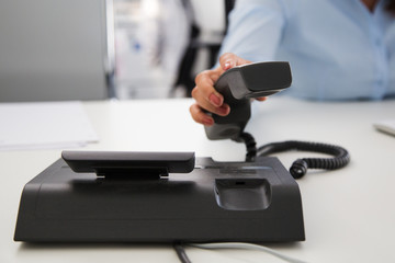Fototapeta premium Telefon