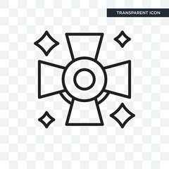 Spotlight vector icon isolated on transparent background, Spotlight logo design