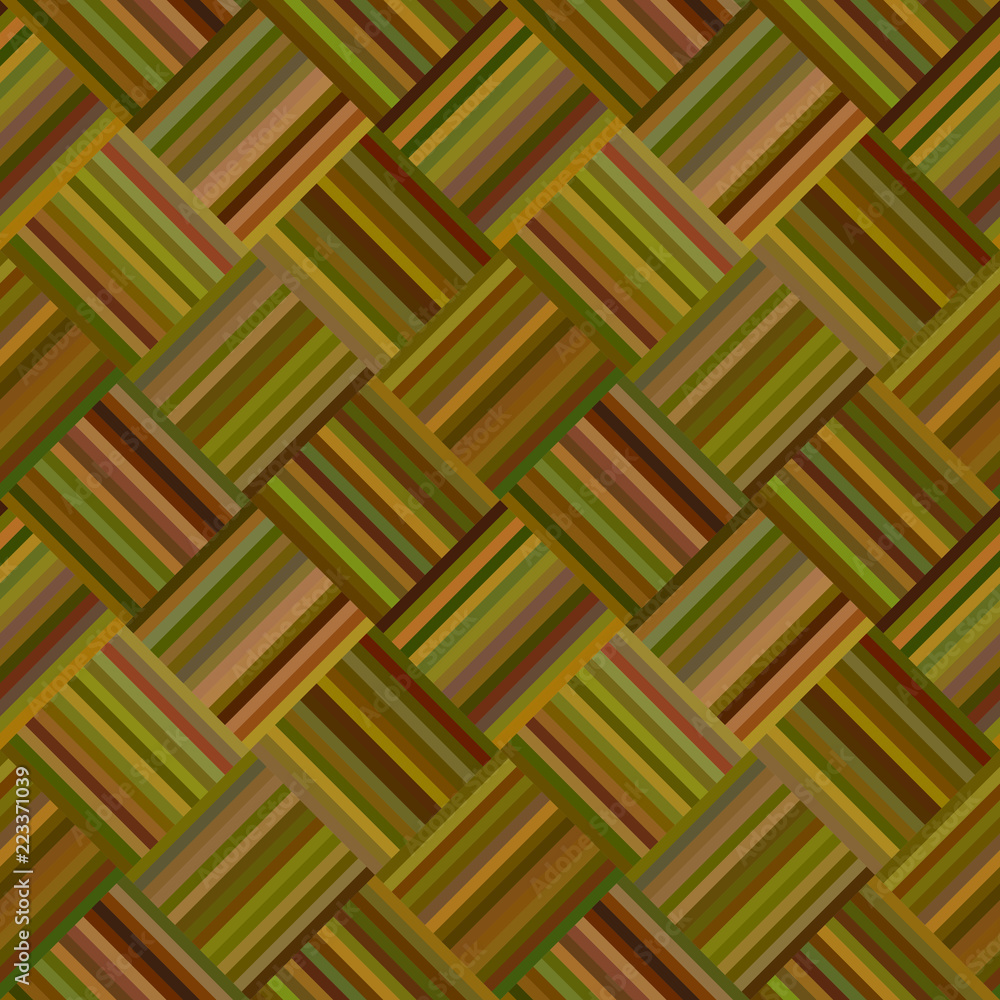 Poster geometric diagonal striped mosaic pattern background - repeating graphic