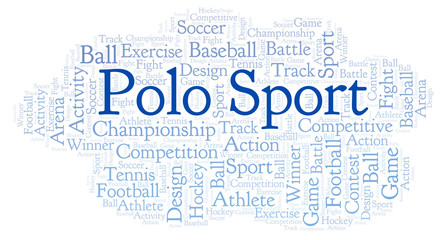 Polo Sport word cloud.