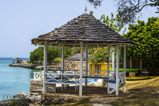 Jamaican beach hut