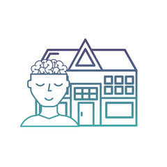 human portrait brain mental hospital health