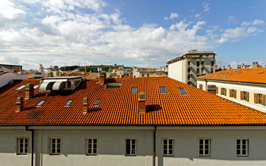 Trieste Italy Rooftops