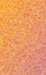 Illustration of Vertical Marigold and pink Impressionist Oil Painting background.