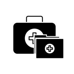 kit first aid folder report medical