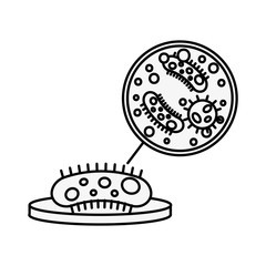 chemistry laboratory petri dish bacteries search