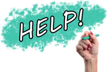 Word help! written by a hand