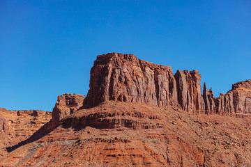 Obraz premium Red Rock Desert Landscape Of Utah In The Iconic American Southwest