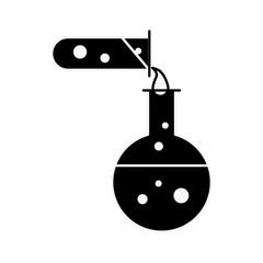 biology test tube pouring flask chemistry equipment