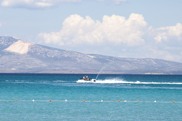 denizde jet ski