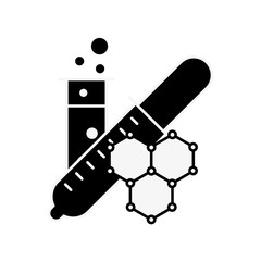 chemistry laboratory dropper test tube molecule