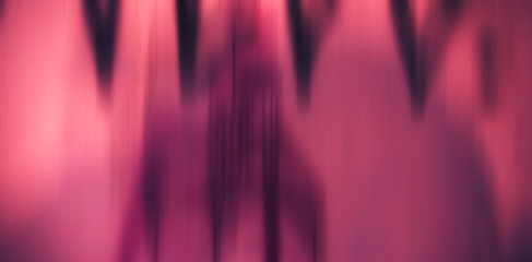 abstract blurred background, black lines on purple and pink. Web banner.