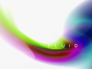 Background abstract - liquid colors wave flow