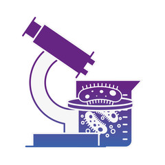 microscope flask bacteries chemistry laboratory