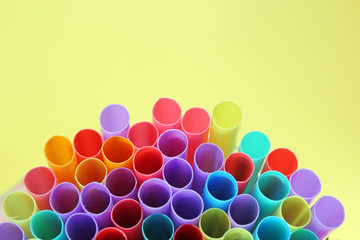 straws plastic straw plastic drinking background colourful  full screen single use