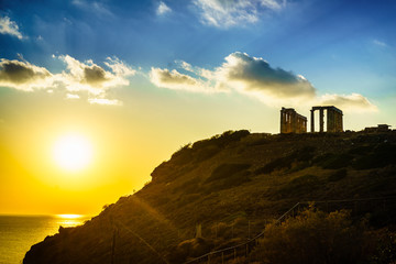 Greek temple of Poseidon, Cape Sounio