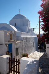 Amorgos Chora Streets and Places